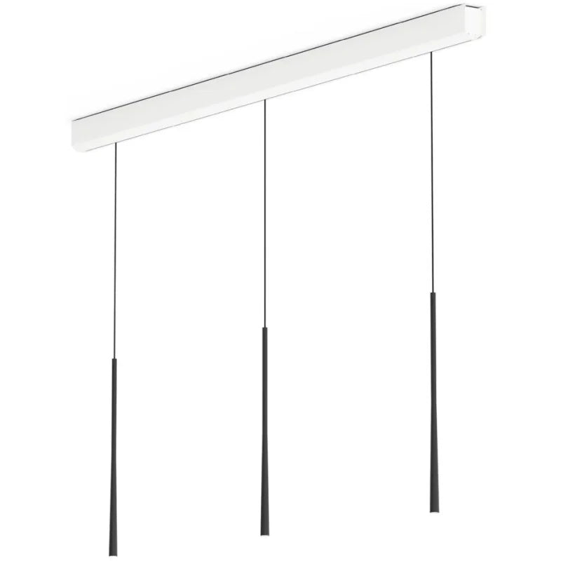 BORA Stars Pendelleuchte 3-fach linear - schwarz LSLSW