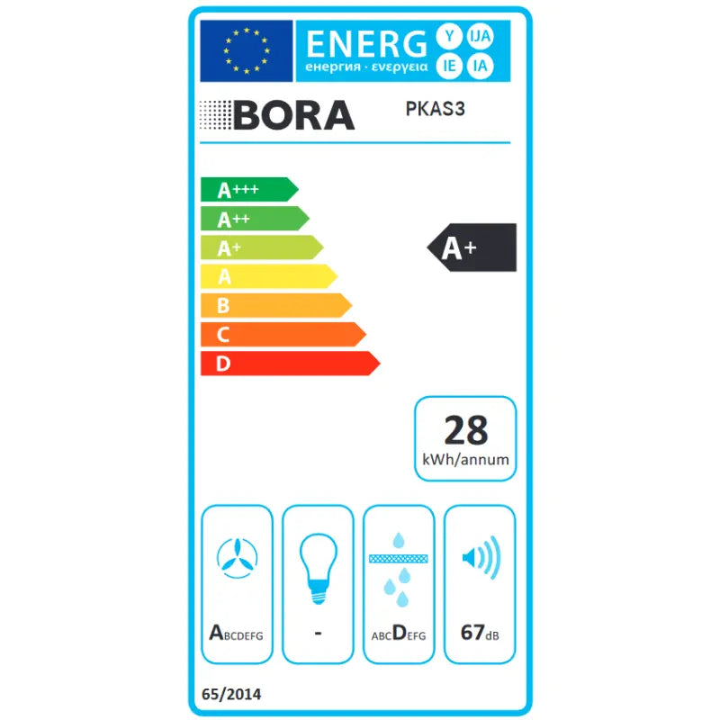 BORA Professional 3.0 Pro PKAS3FIABR Rough (Matt) Set Flächeninduktion All Black