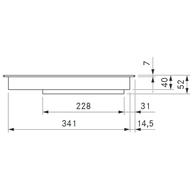 BORA Professional 3.0 Pro, PKAS3FIT, Set, Flächeninduktion Tepan (1x PKAS3, 1x PKFI3, 1x PKT3, 1x EFBV90, 1x EFS375, 1x EFV)