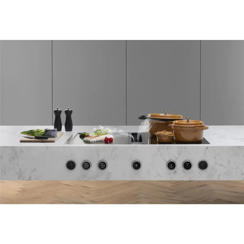 BORA Professional 3.0 Pro PKAS3FITR Rough (Matt) Set Flächeninduktion Tepan