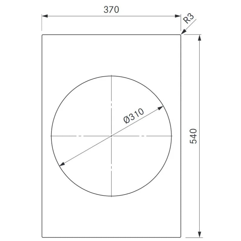 BORA Professional 3.0 Pro PKIW3 Induktions-Wok-Kochfeld Knebelring Edelstahl