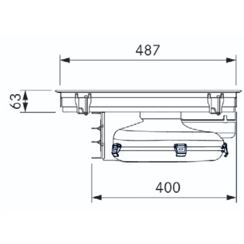 BORA Pure PURA2R Rough (Matt) Induktions-Kochfeld mit integriertem Kochfeldabzug - Abluft