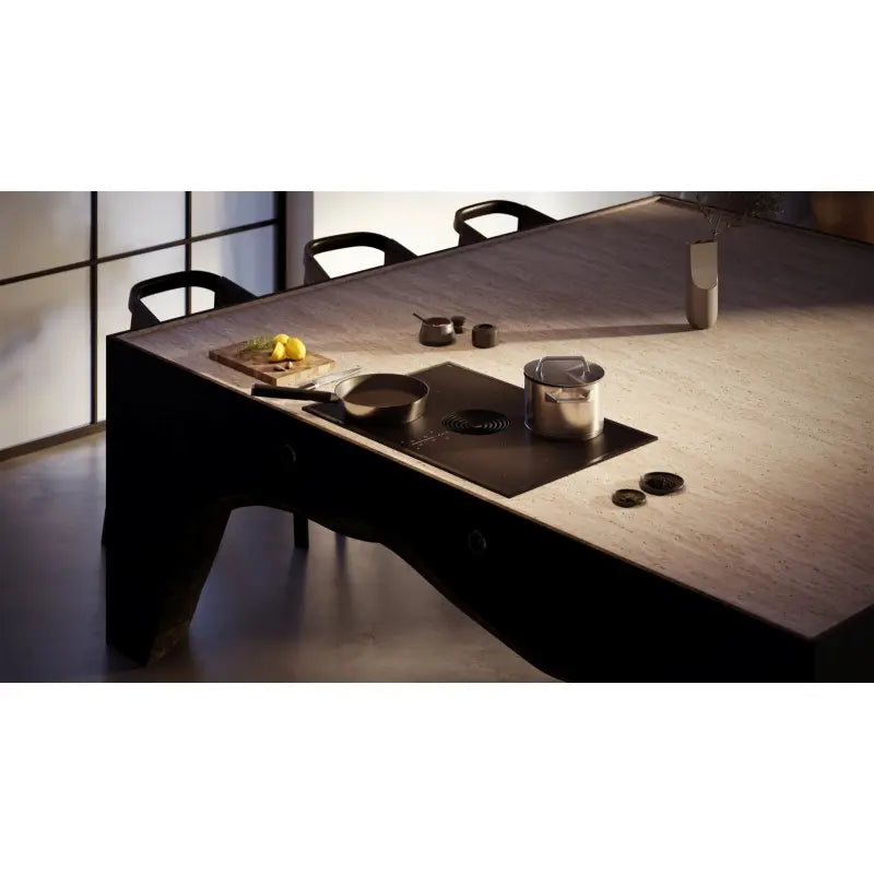 BORA Pure PURA2R Rough (Matt) Induktions-Kochfeld mit integriertem Kochfeldabzug - Abluft