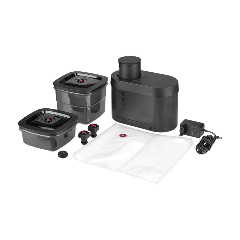 BORA QVac Move All Black, Stand-Vakuumierset, QVACABM
