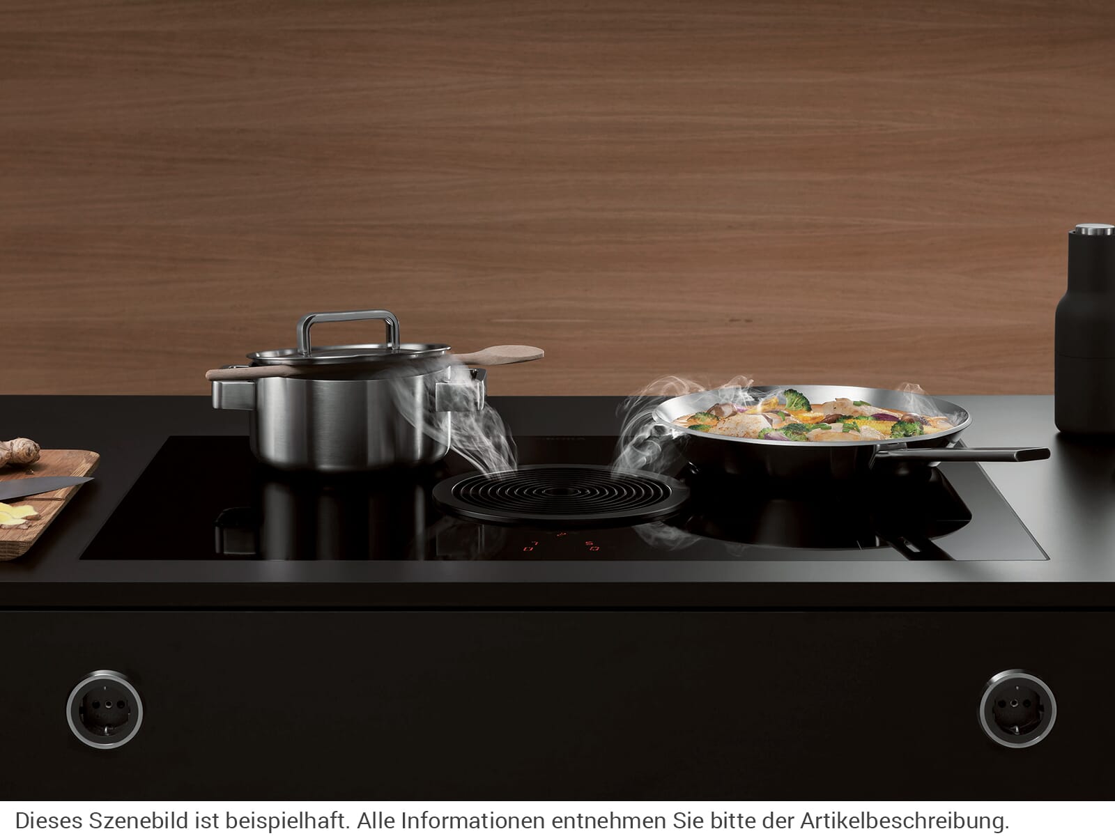 BORA BHA Basic Hyper-Kochfeld mit integriertem Kochfeldabzug Abluft