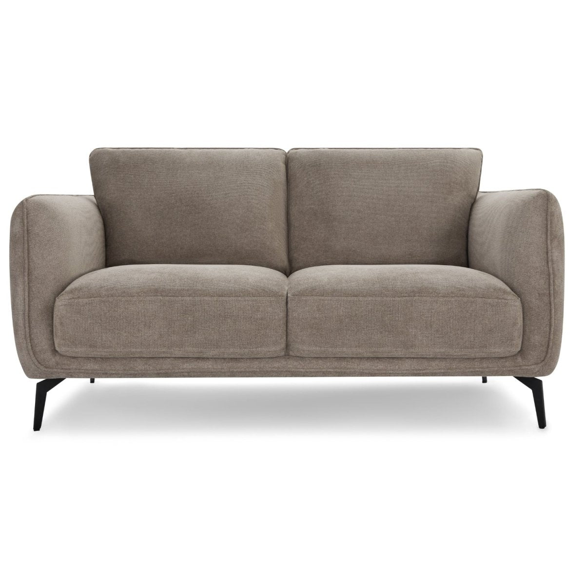 Couchgarnitur 3+2 Sofa - Stoffbezug Taupe
