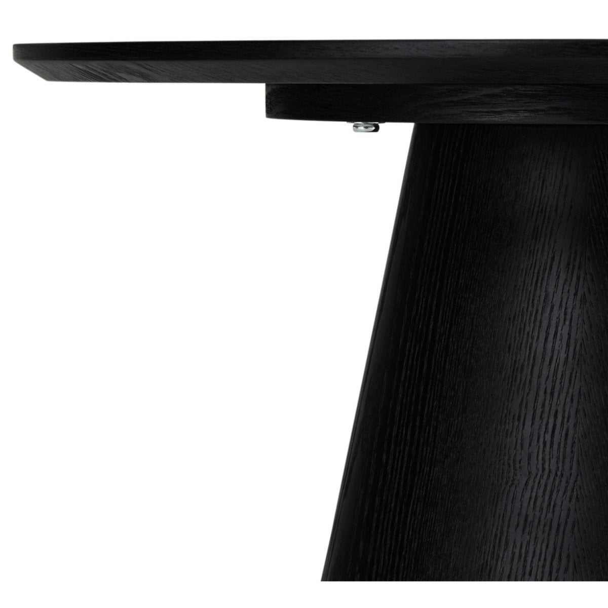 Couchtisch 2er Set ø45/80 cm - Eiche Schwarz