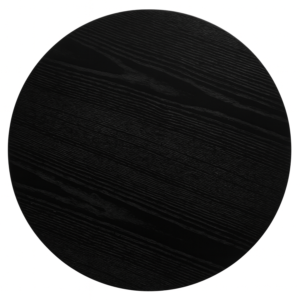 Couchtisch 2er Set ø45/80 cm - Eiche Schwarz