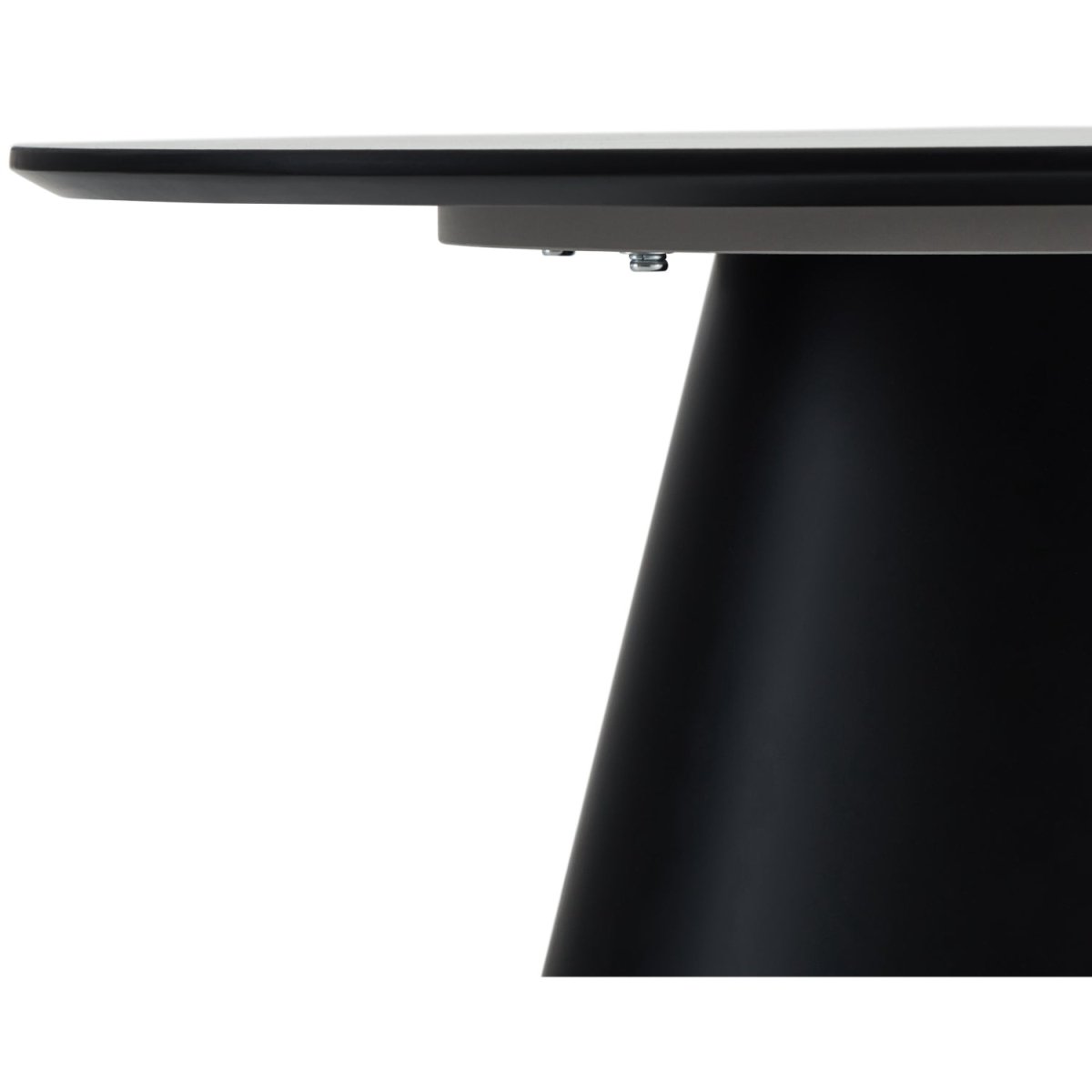 Couchtisch 2er Set ø45/80 cm - Marmoroptik Hellgrau