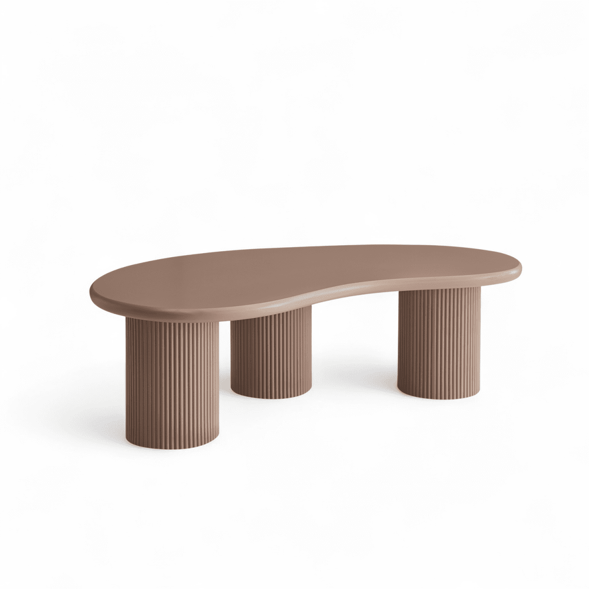 Couchtisch 2er Set ø50/130x70 cm - Mocca Mousse