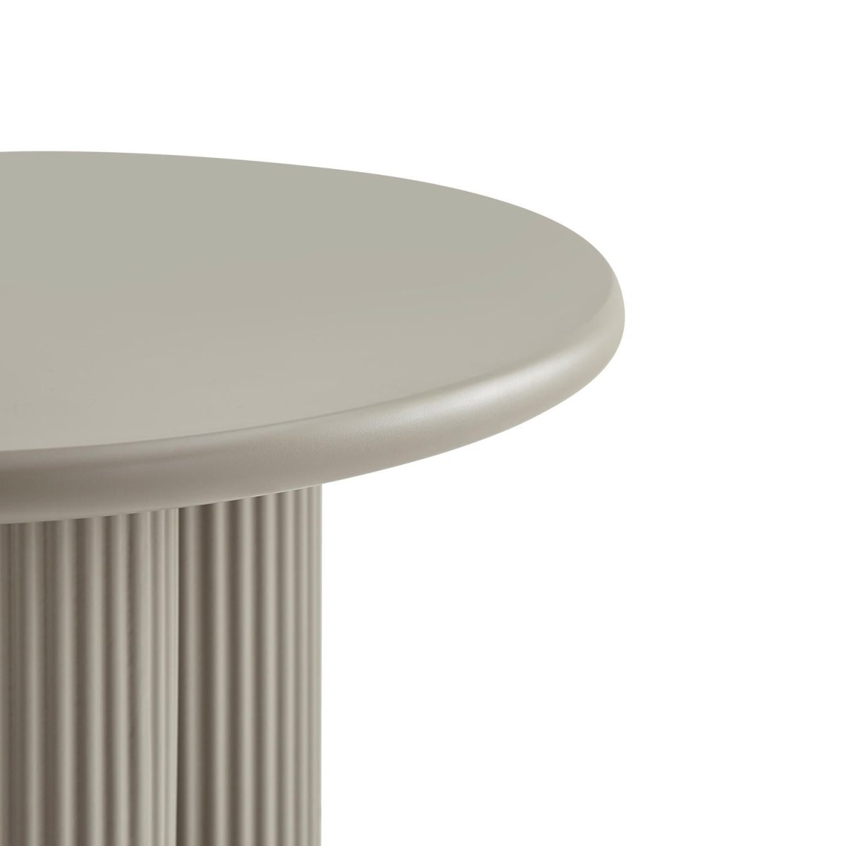 Couchtisch 2er Set ø50/80 cm - Taupe