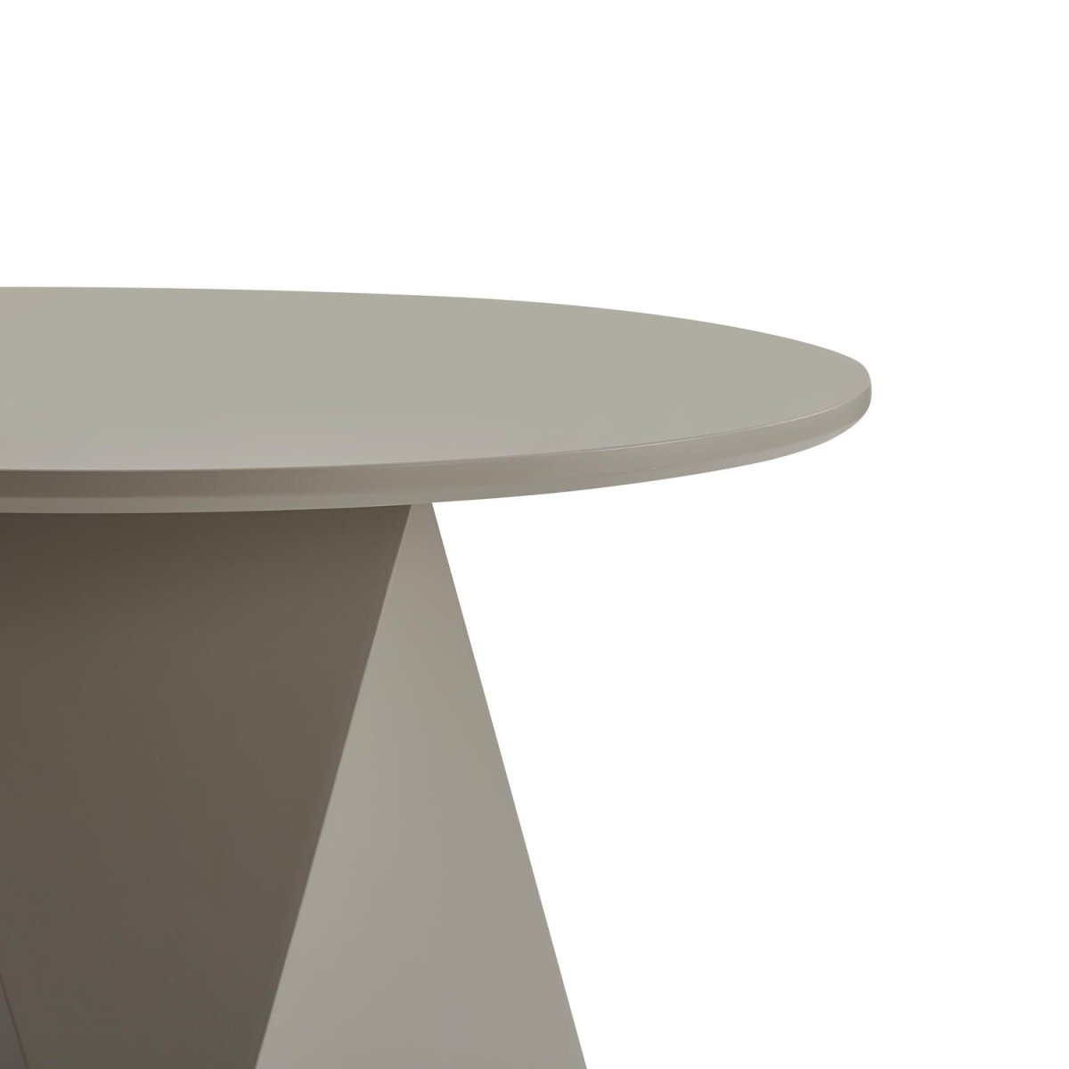 Couchtisch 2er Set ø50/80 cm - Taupe