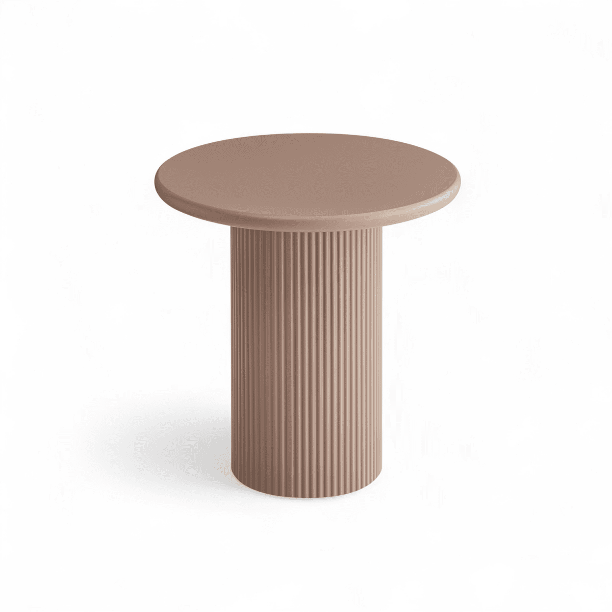 Couchtisch Rund ø50 cm - Mocca Mousse
