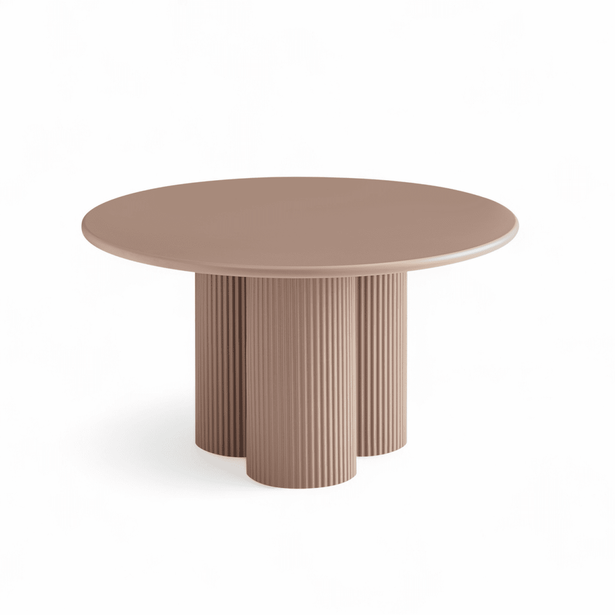 Couchtisch Rund ø80 cm - Mocca Mousse