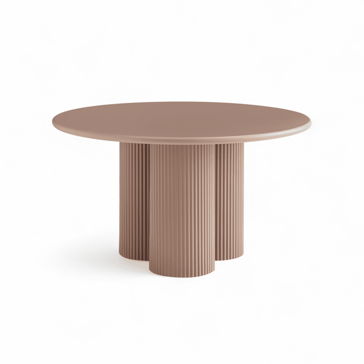Couchtisch Rund ø80 cm - Mocca Mousse