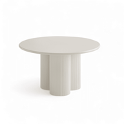 Couchtisch Rund ø80 cm - Weiß
