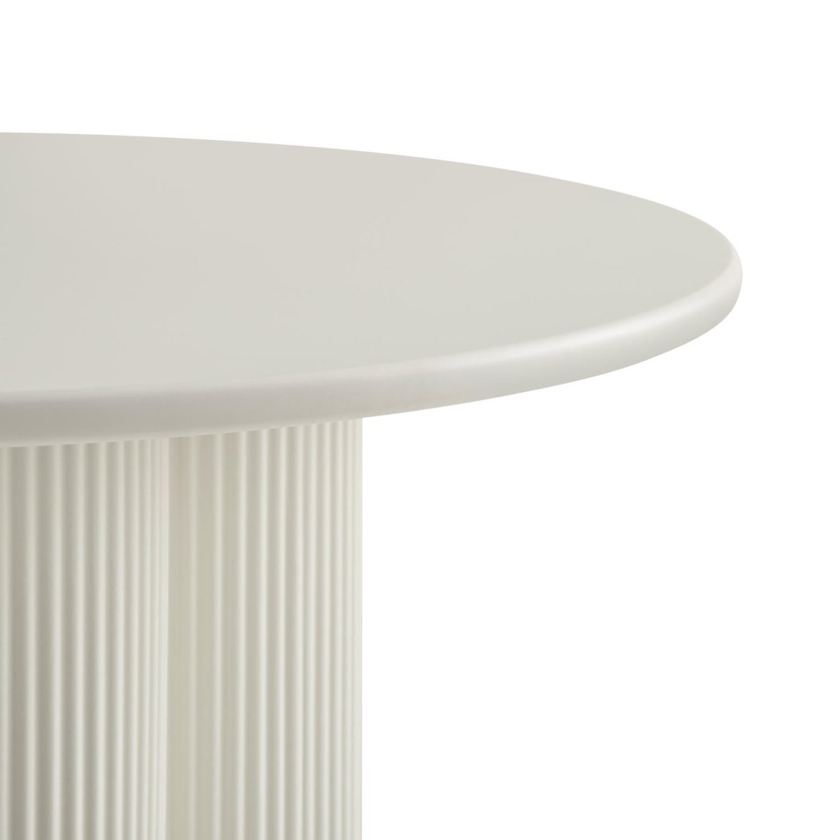 Couchtisch Rund ø80 cm - Weiß