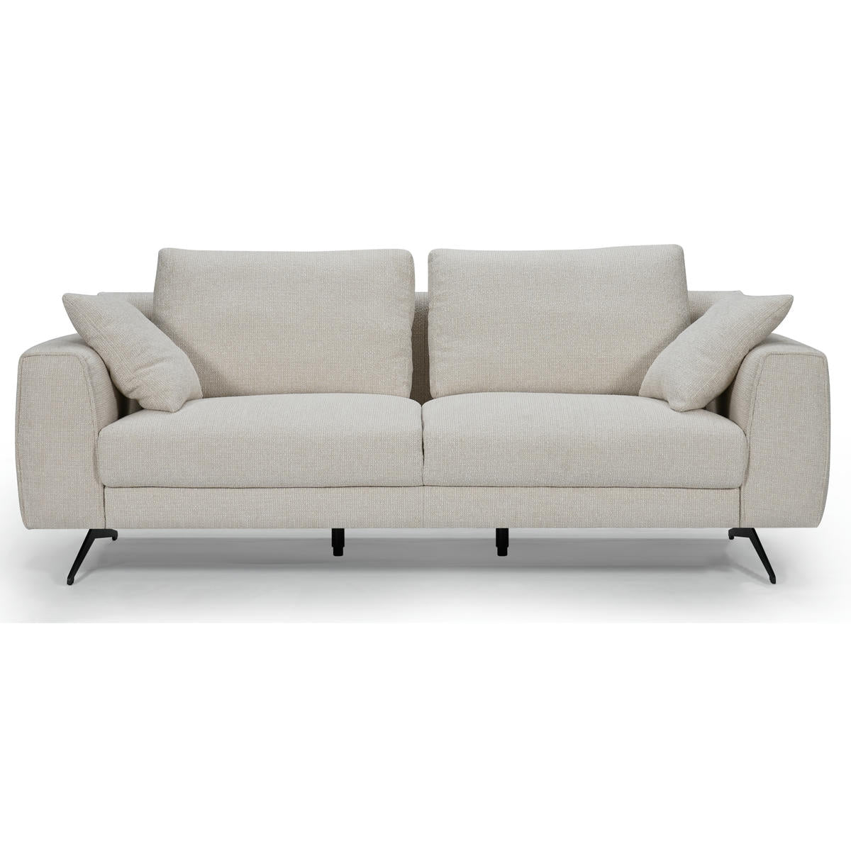 3-Sitzer Sofa - Stoffbezug Beige