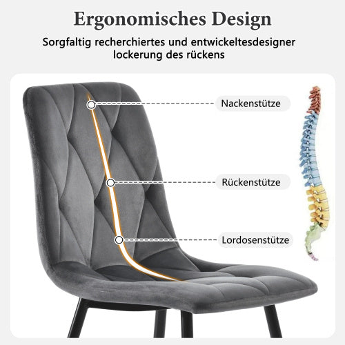 Faserplatten-Esstisch-Set