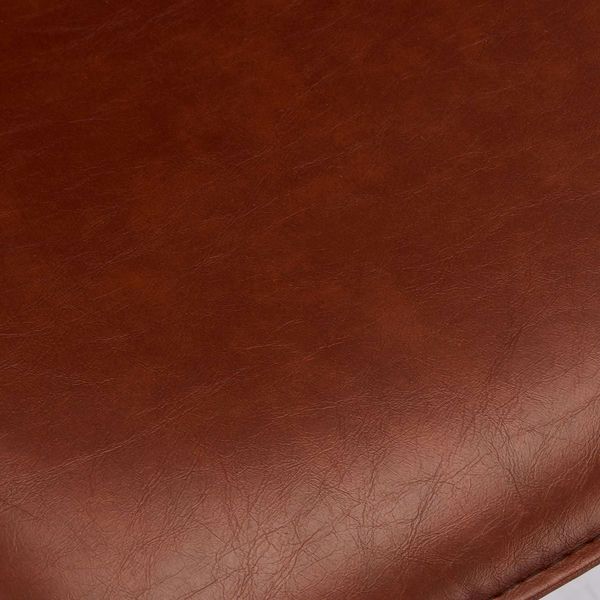 2er Set Barhocker - Cognac Braun
