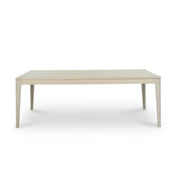 Rechteckiger Esstisch 220x100 cm - Ausziehbar bis 320 cm - Eiche bianco