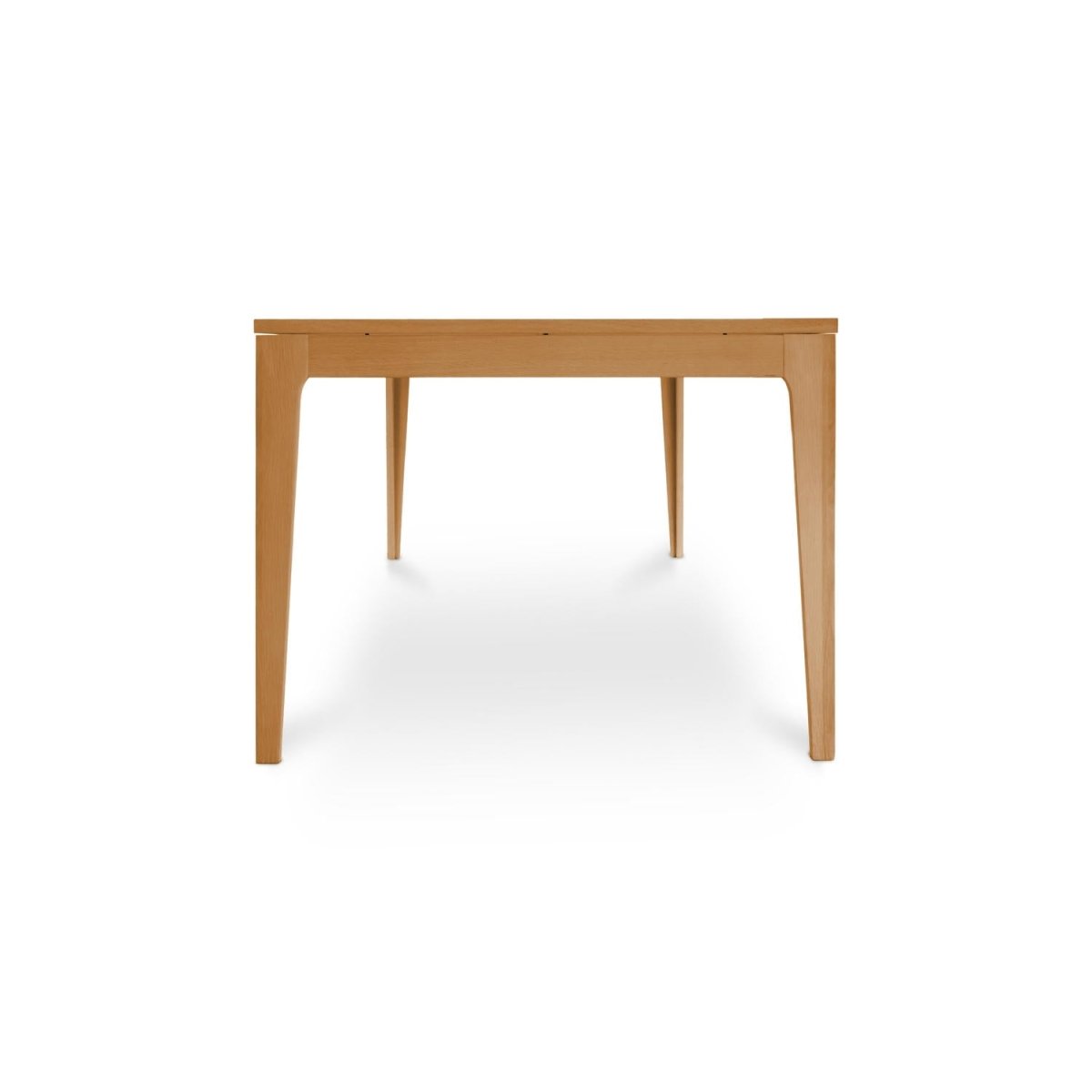 Rechteckiger Esstisch 220x100 cm - Ausziehbar bis 320 cm - Wildeiche