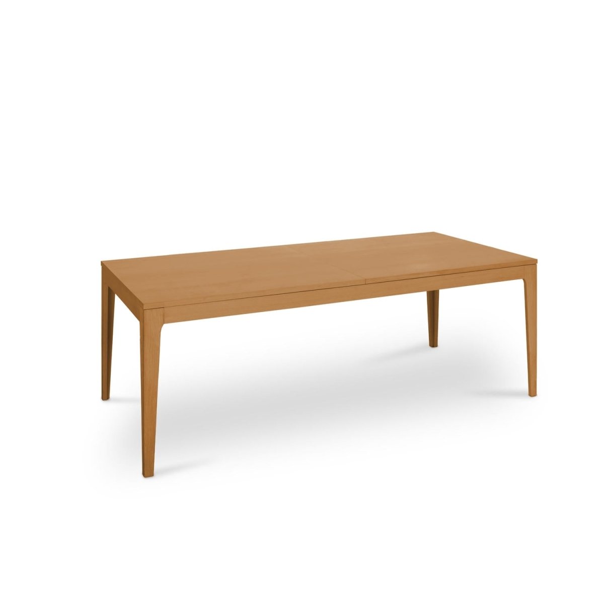 Rechteckiger Esstisch 220x100 cm - Ausziehbar bis 320 cm - Wildeiche