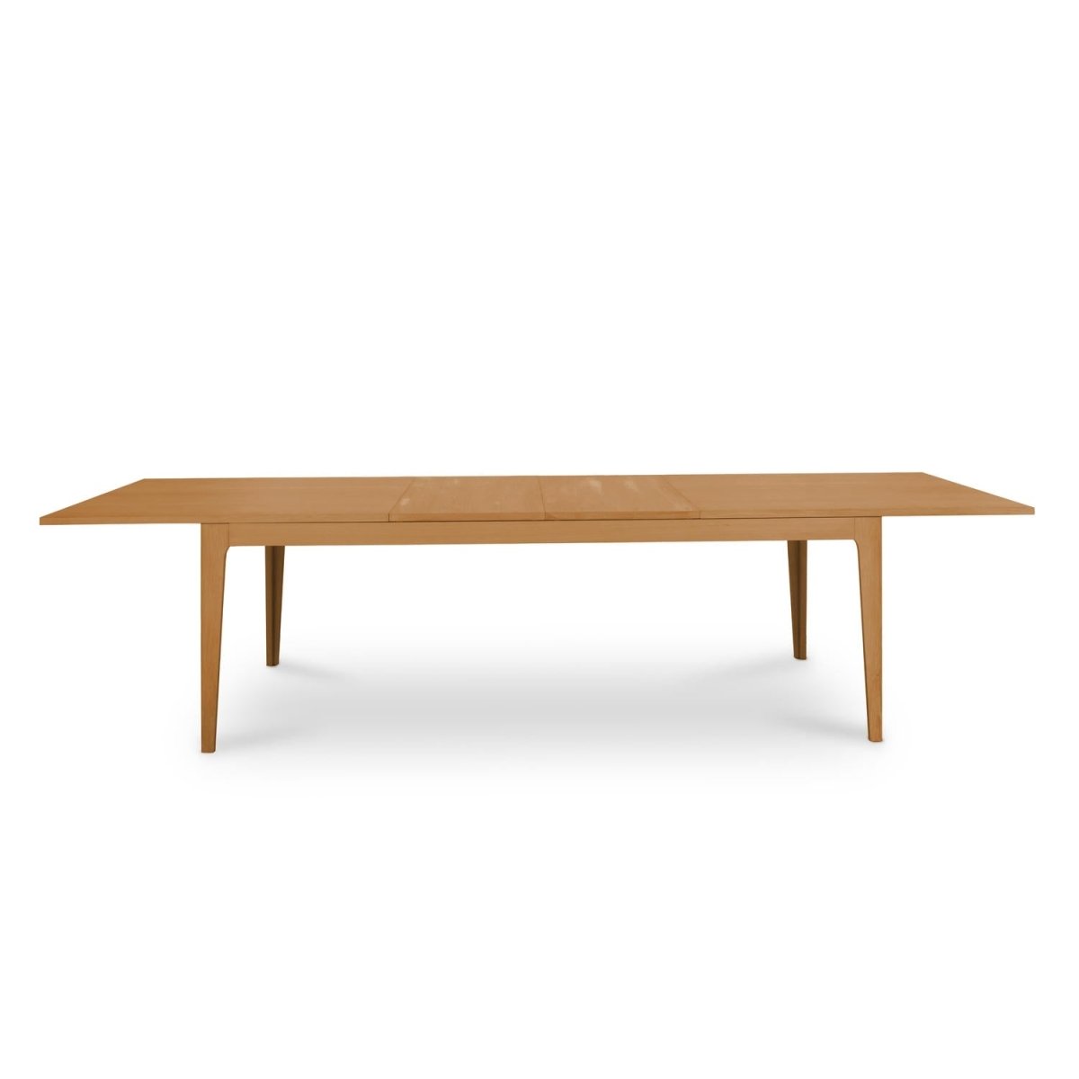 Rechteckiger Esstisch 220x100 cm - Ausziehbar bis 320 cm - Wildeiche