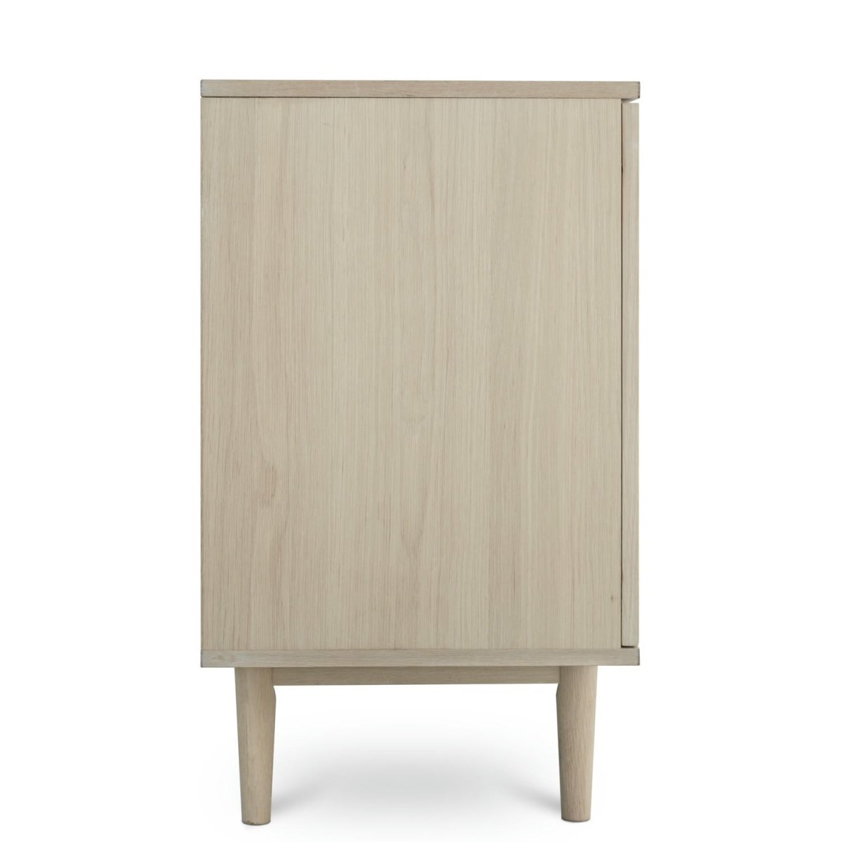 Sideboard mit 2 Türen - 160 cm breit - Eiche bianco