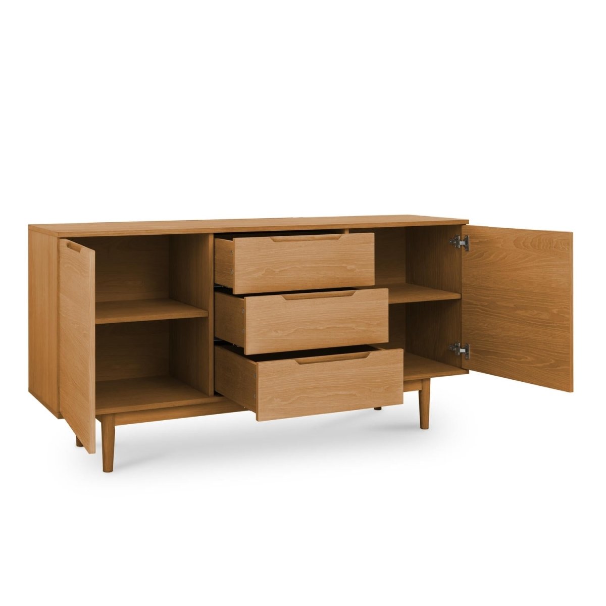 Sideboard 160 cm Wildeiche mit 2 Türen | ibbedesign