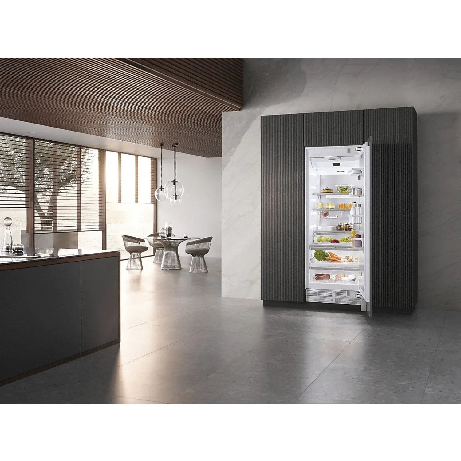 Miele K 2802 Vi - MasterCool-Kühlschrank, Vollintegriert, Nische 214 x 76 cm