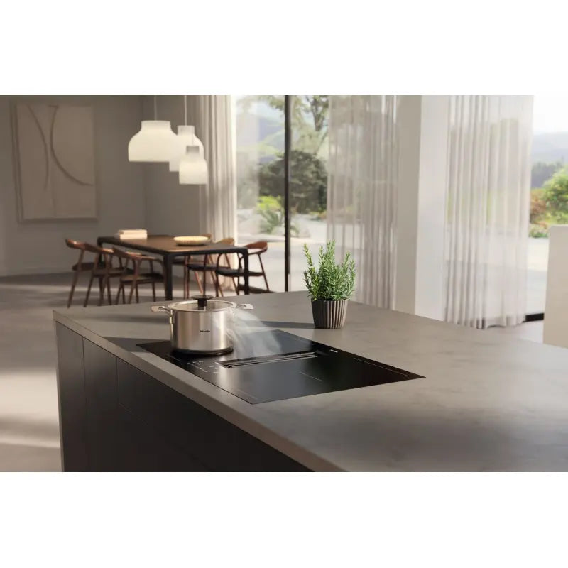 Miele KMDA 7876-1 FL MattFinish 800 mm | Abluft und Umluft | SilenceMotor | PowerFlex XL-Kochbereich | MattFinish