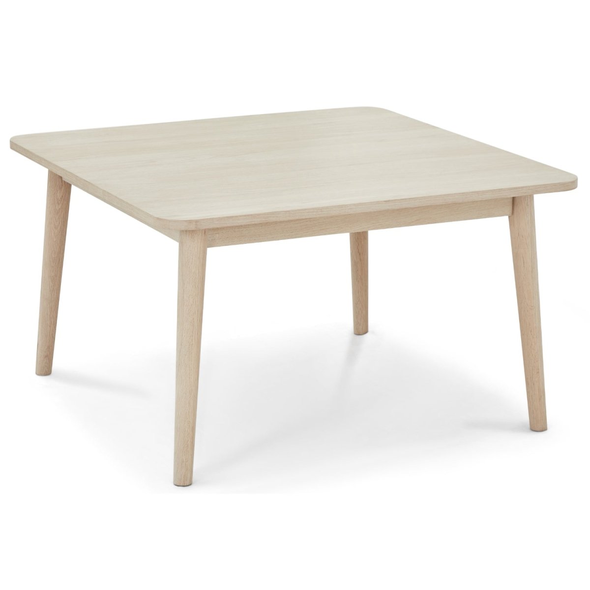Couchtisch Quadratisch 90x90 cm - Eiche Bianco