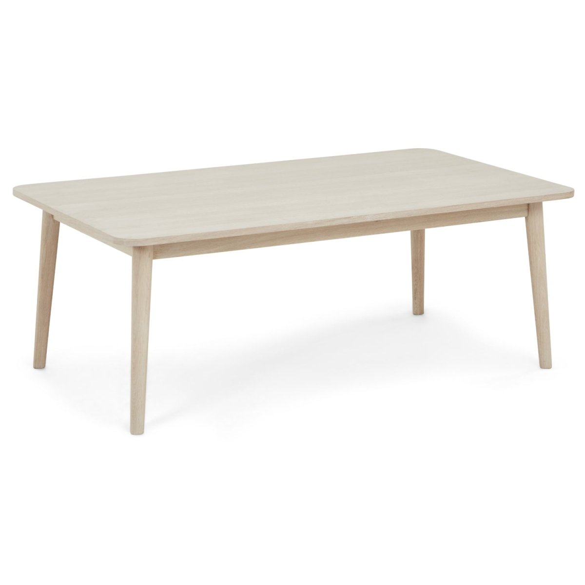 Couchtisch Rechteckig 120x75 cm - Eiche Bianco