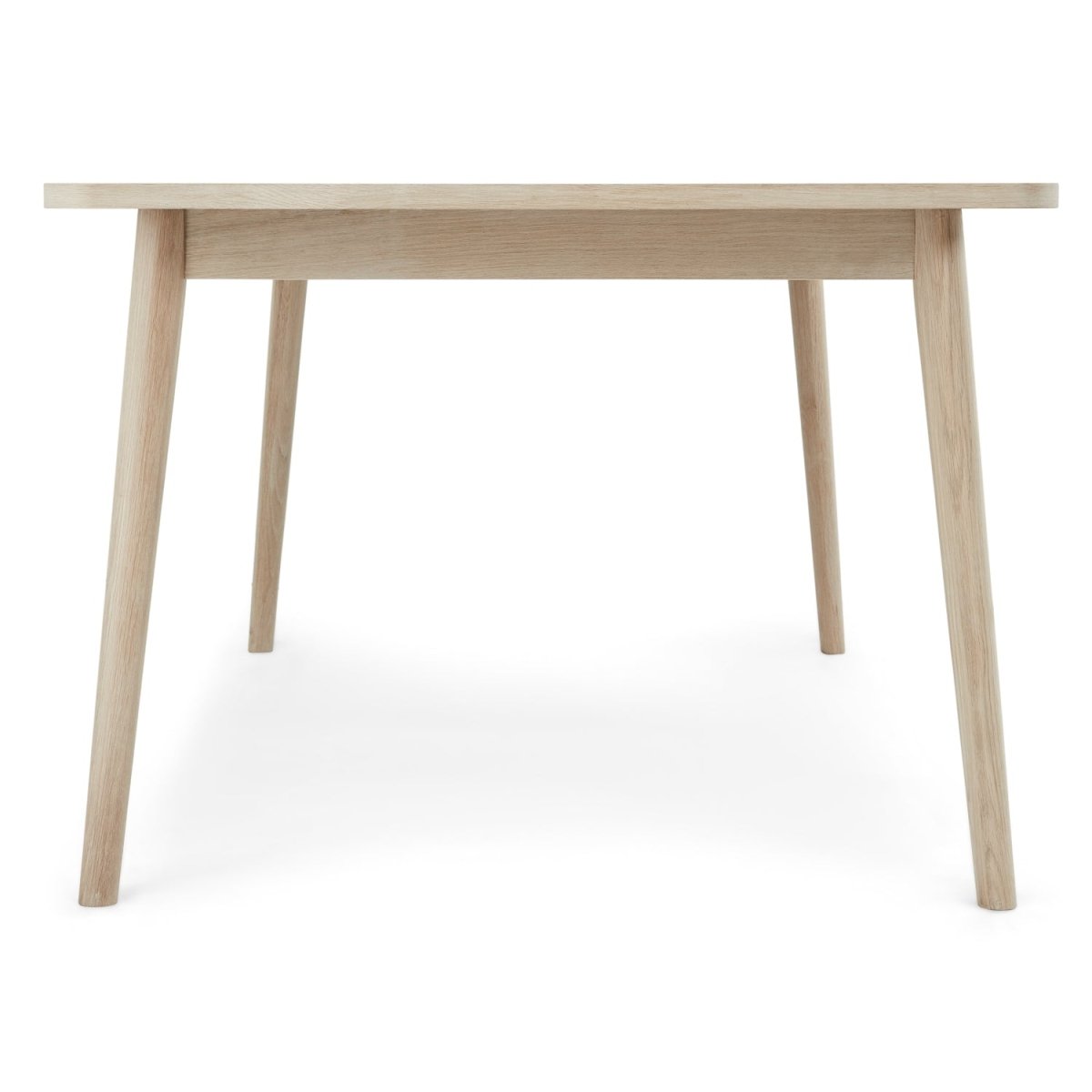Esstisch 200x100 cm ausziehbar bis 300 cm – Eiche bianco Nyborg