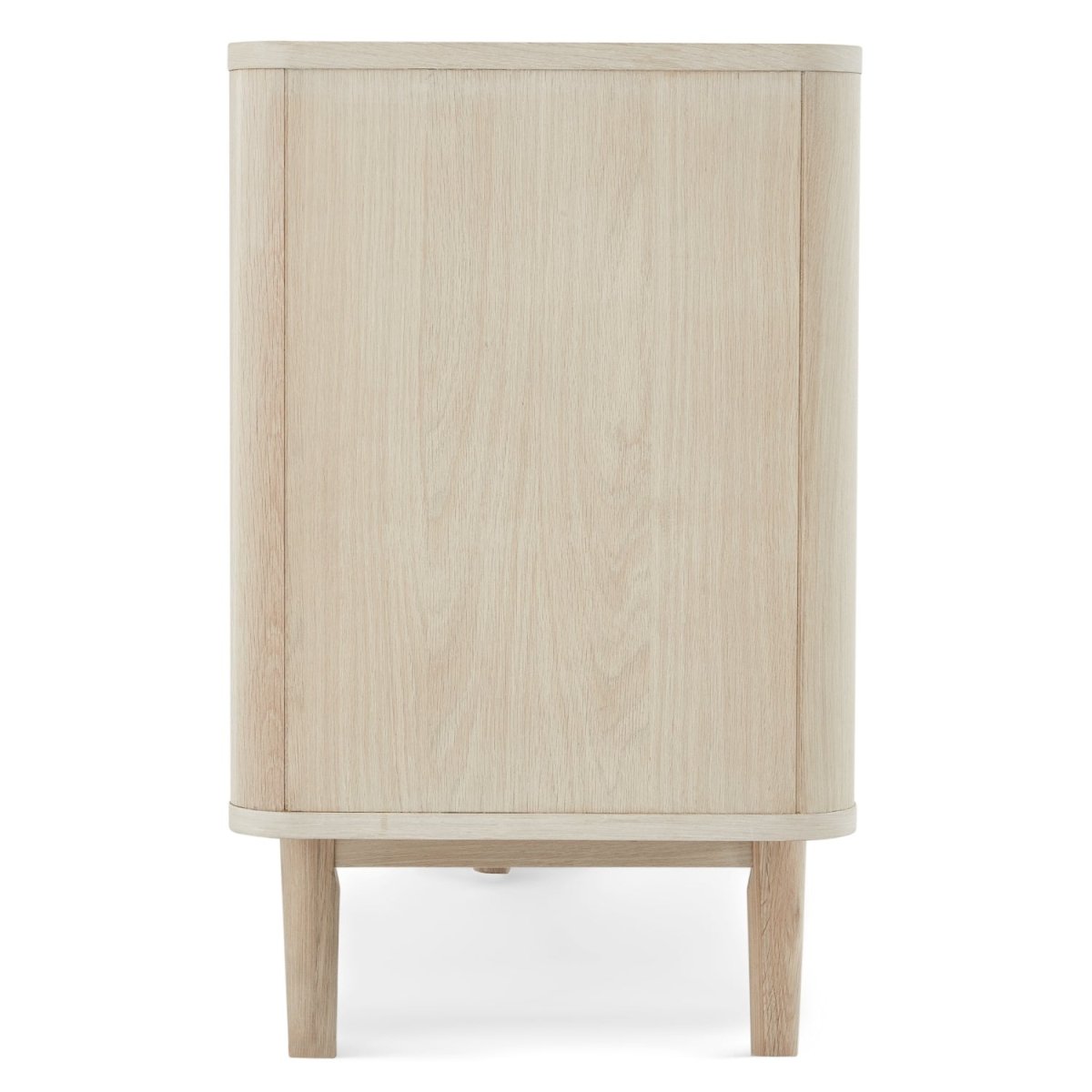 Sideboard mit 2 Türen - 180 cm breit - Eiche bianco