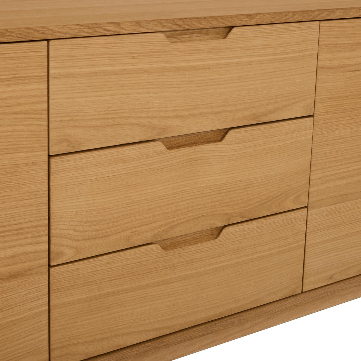 Sideboard mit 2 Türen - 180 cm breit - Wildeiche