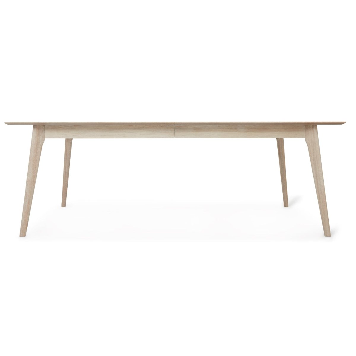 Rechteckiger Esstisch 170x95 cm - Ausziehbar bis 270 cm - Eiche bianco