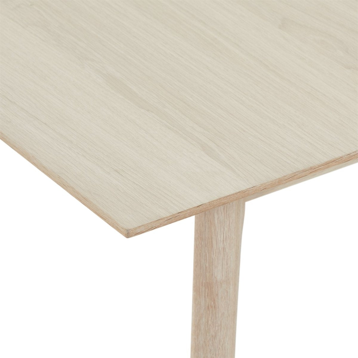 Ausziehbarer Esstisch Porto 220–320 cm Eiche bianco | ibbedesign