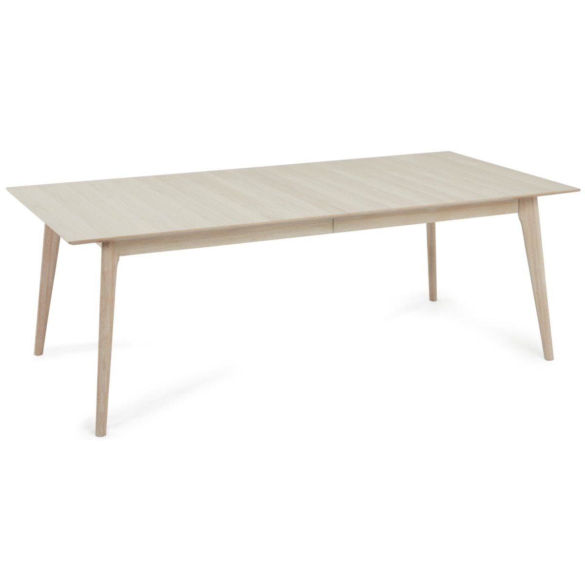 Ausziehbarer Esstisch Porto 220–320 cm Eiche bianco | ibbedesign