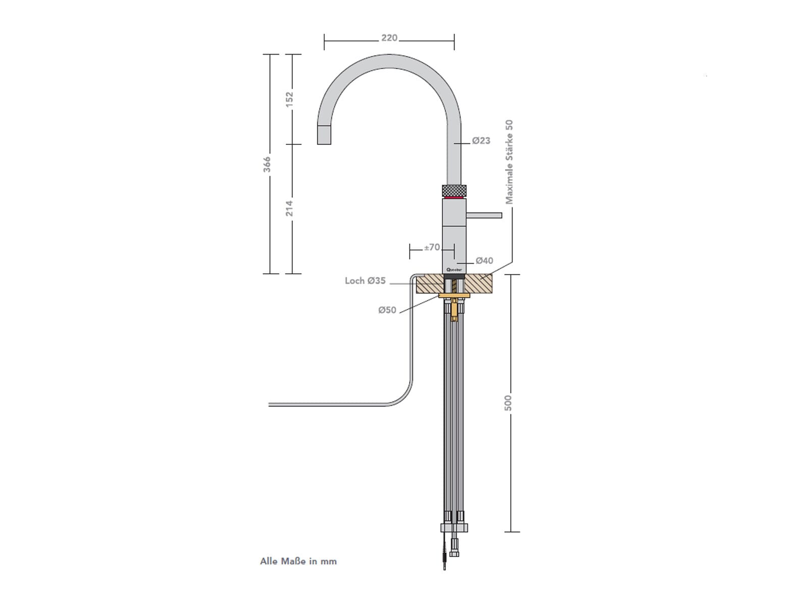 Quooker PRO3 B Classic Fusion