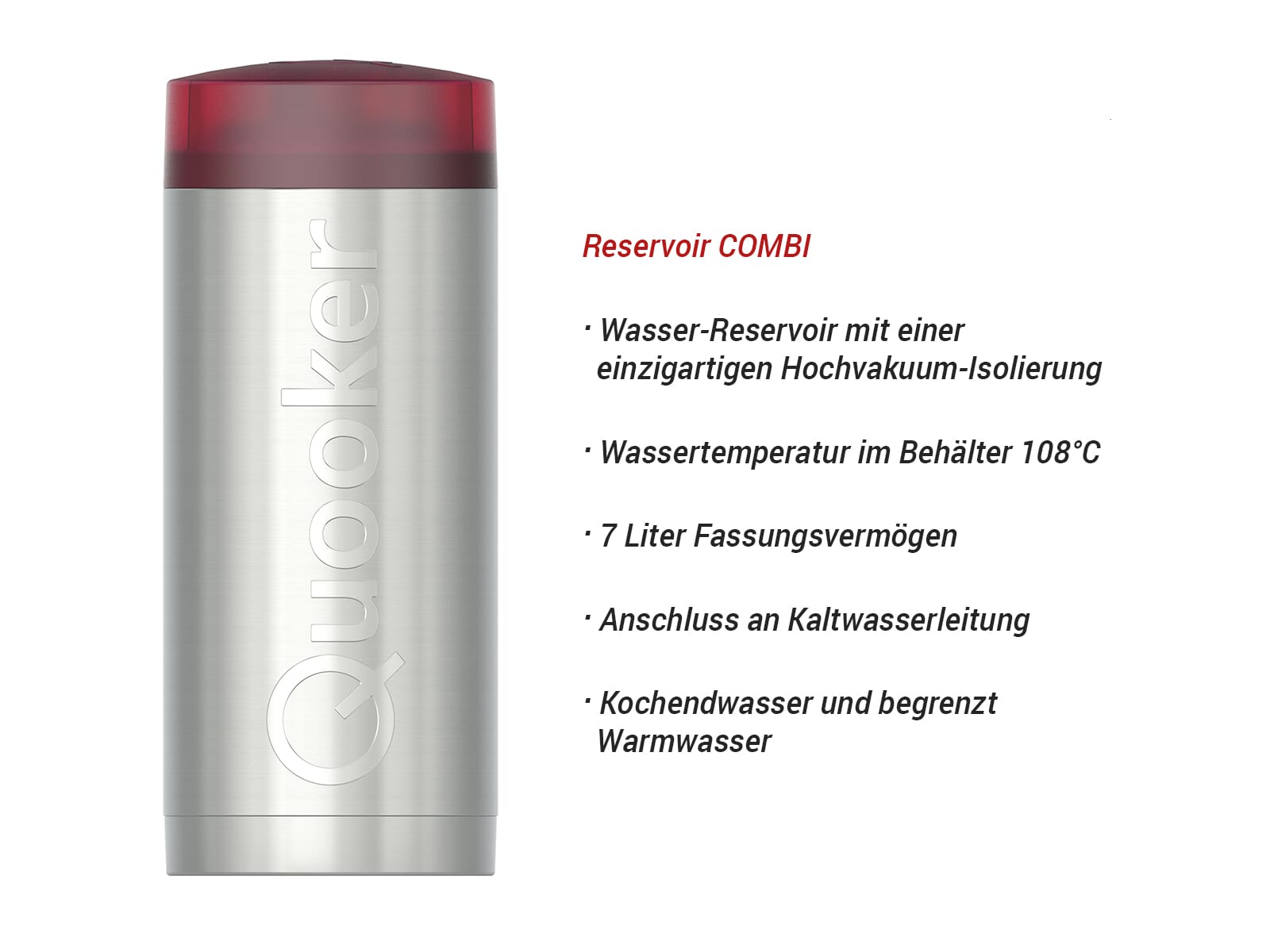 Quooker COMBI & CUBE | Flex