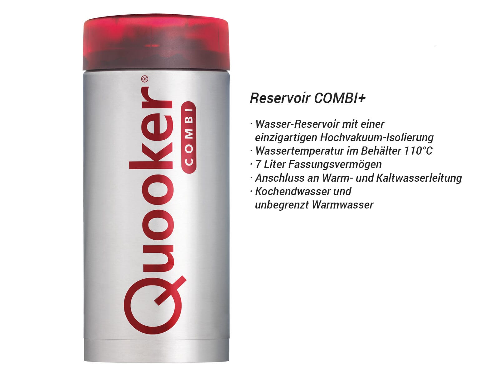 Quooker COMBI+ 2.2 E Flex