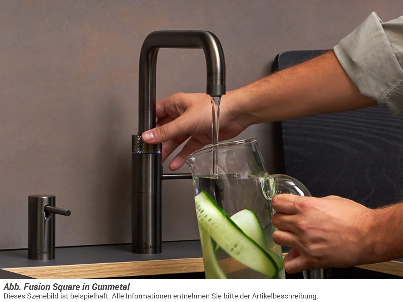 Quooker PRO3 B Fusion Square