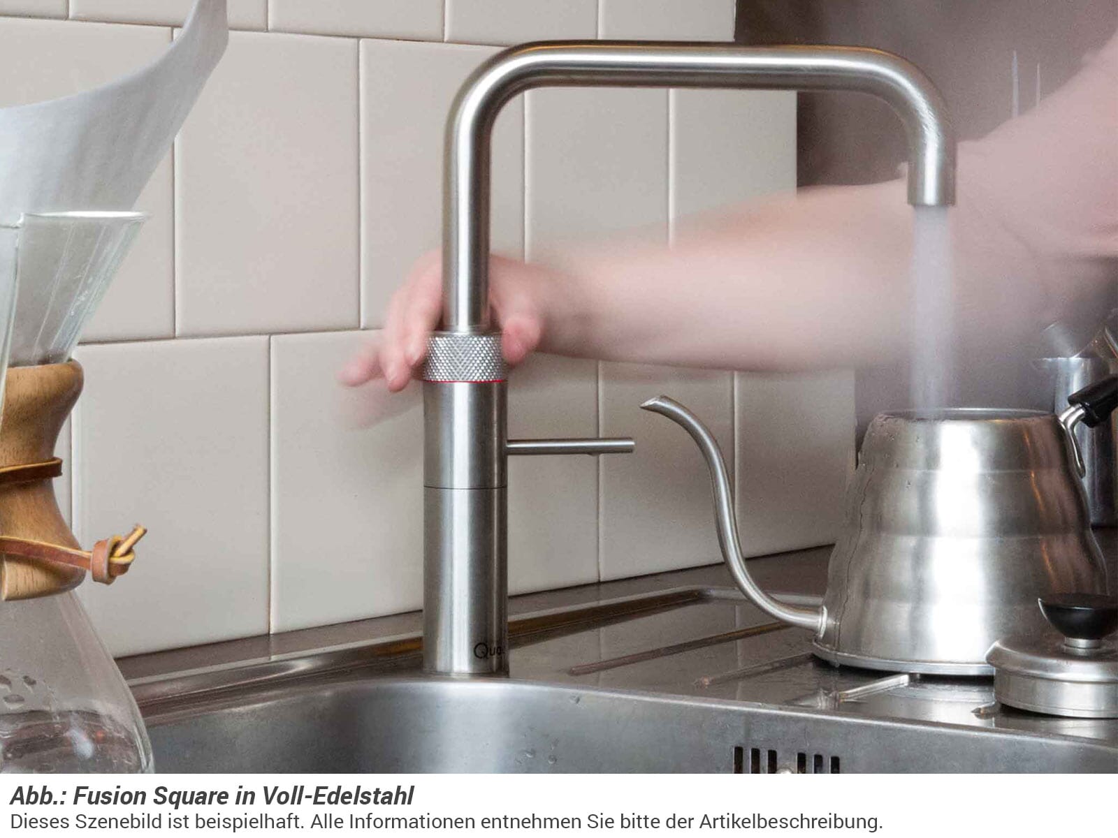 Quooker PRO3 B Fusion Square