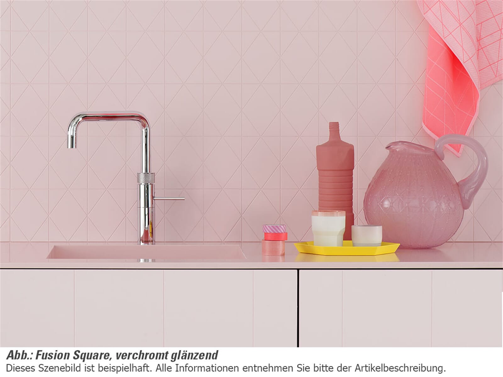 Quooker PRO3 B Fusion Square