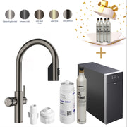 Blanco Set Trinkwasserarmatur | Choice Icona-C Kochendwasser + Kühl- und Karbonisierungseinheit Choice.All, Blanco Choice Icona Choice.All (Copy)