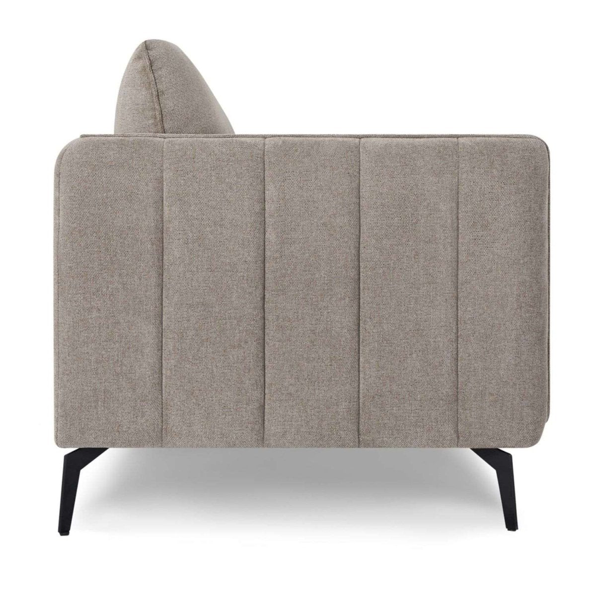 2-Sitzer Sofa - Stoffbezug Beige