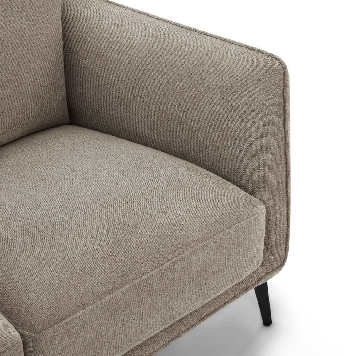 2-Sitzer Sofa - Stoffbezug Beige