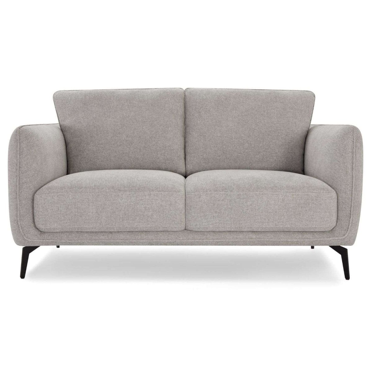 2-Sitzer Sofa - Stoffbezug Grau